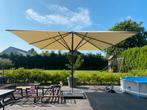 Parasol 450x450 nieuw, Tuin en Terras, Ophalen of Verzenden, Nieuw, Zweefparasol