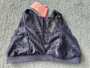 Hunkemoller blauwe Bralette bh Alexis maat M beschikbaar voor biedingen