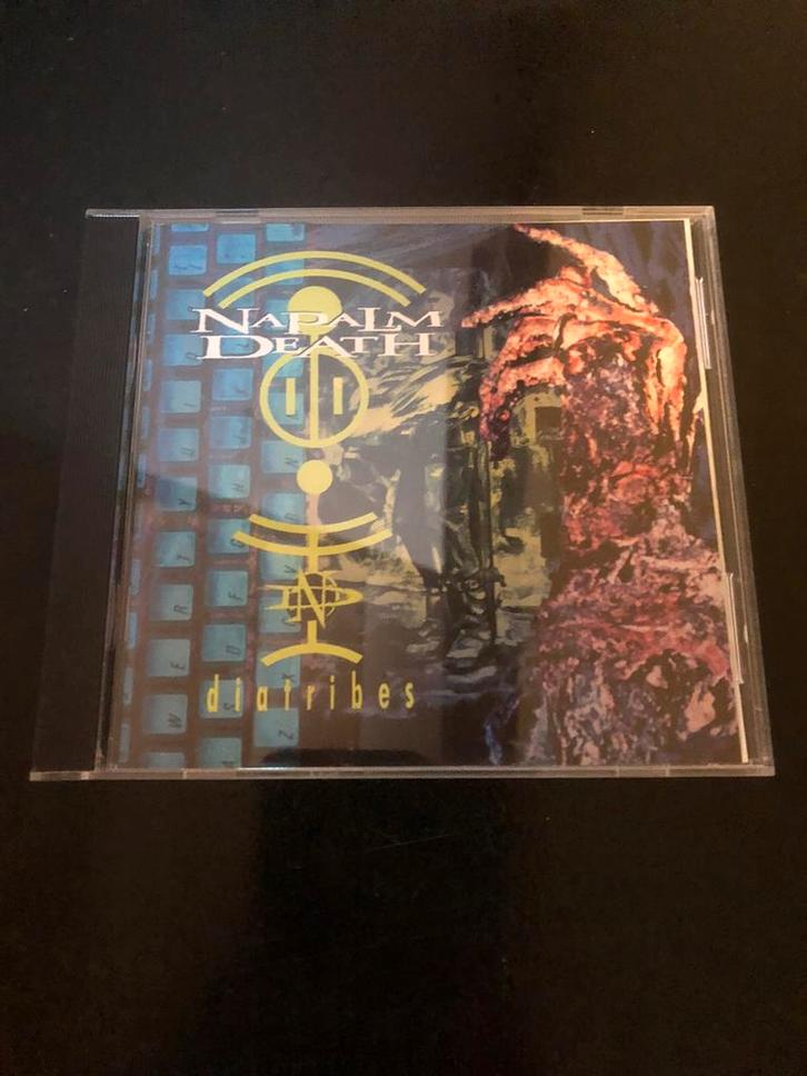 Napalm Death-Diatribes cd (US), Cd's en Dvd's, Cd's | Hardrock en Metal, Gebruikt, Ophalen of Verzenden