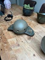 Usa tankhelm nederlandse helm en franse ww2 helm, Verzamelen, Militaria | Tweede Wereldoorlog, Ophalen of Verzenden, Nederland