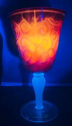 Groot Red ruby Wijnglas Cadmium glas, Ophalen of Verzenden