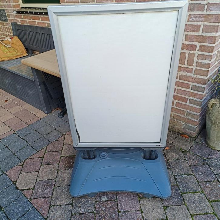 Stoepbord/ reclamebord, Tuin en Terras, Tuinmeubel-accessoires, Ophalen