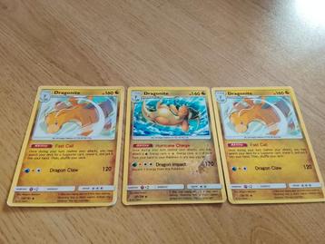 Set Dragonite kaarten! beschikbaar voor biedingen