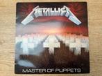Metallica - Master of Puppets lp (1986 original pressing), Cd's en Dvd's, Vinyl | Hardrock en Metal, Ophalen of Verzenden, Gebruikt