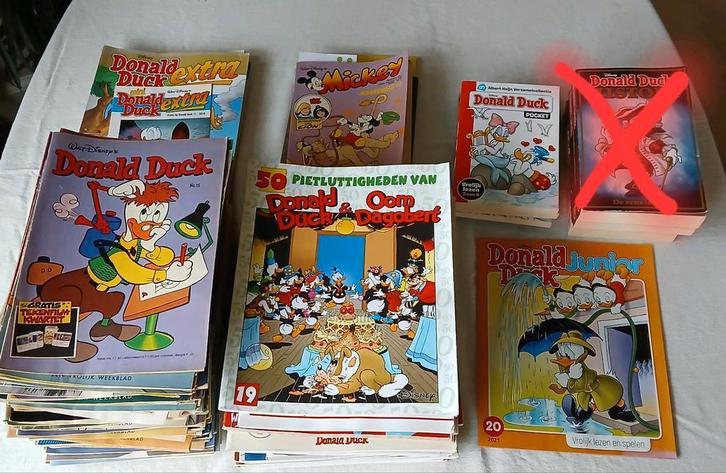 Donald Duck Comics - Diverse Jaargangen, Boeken, Strips | Comics, Gelezen, Meerdere comics, Europa, Ophalen of Verzenden