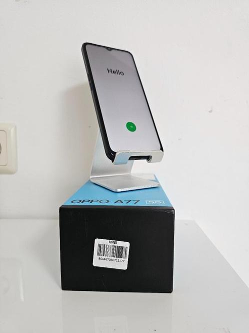 Oppo A77 5G | 64GB | Zwart, Telecommunicatie, Mobiele telefoons | Toebehoren en Onderdelen, Zo goed als nieuw, Overige merken
