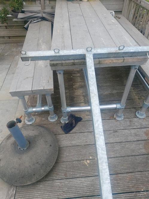 Waslijnpaal gegalvaniseerd, Tuin en Terras, Droogmolens en Wasrekken, Zo goed als nieuw, Droogmolen, Ophalen
