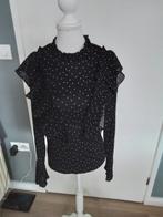 Zgan  zwarte bloes Y.A.S draagmaat S, Kleding | Dames, Zwart, Ophalen of Verzenden, Zo goed als nieuw, Y.A.S