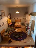 Complete kinderkamer zonder de kinderwagentjes!!  KOOPJE!!!!, Verzamelen, Poppenhuizen en Toebehoren, Ophalen of Verzenden, Poppenhuis