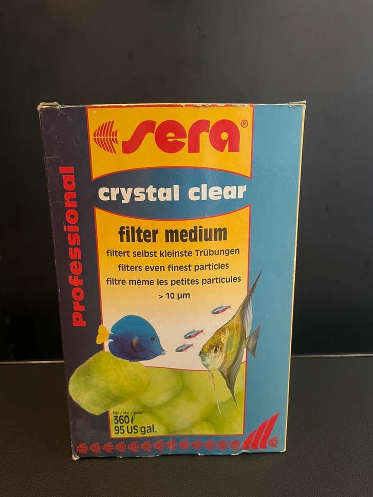Sera crystal clear filter medium., Dieren en Toebehoren, Vissen | Aquaria en Toebehoren, Nieuw, Filter of Co2, Ophalen of Verzenden