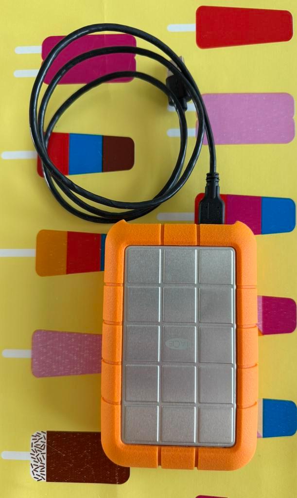 LaCie 1TB externe harde schijf, Computers en Software, Harde schijven, Zo goed als nieuw, Laptop, Extern, HDD, USB, Ophalen of Verzenden