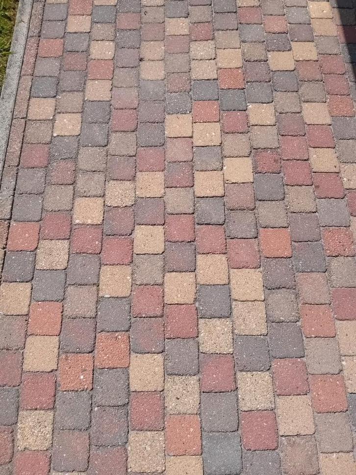 Gratis Sierbestrating- Koppelstones - 11m2 - Zelf Ophalen, Tuin en Terras, Tegels en Klinkers, Gebruikt, Klinkers, Beton, 10 m² of meer