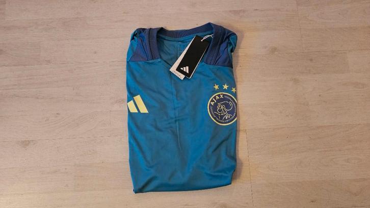 Ajax Training Sweater! Seizoen 24/25! Mt M en L! NIEUW!, Kleding | Heren, Sportkleding, Nieuw, Voetbal, Blauw, Ophalen of Verzenden