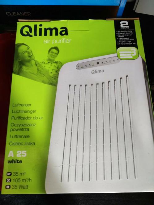 Qlima A 25, Witgoed en Apparatuur, Luchtbehandelingsapparatuur, Zo goed als nieuw, Luchtreiniger, Ophalen