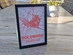 Unieke 3D-geprinte stadsplattegrond van Bolsward, Ophalen of Verzenden, Nieuw