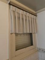 2x vitrage incl rails 77 en 89 cm breed, Ophalen of Verzenden, Zo goed als nieuw, 50 tot 100 cm, 200 cm of meer