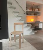 Houten stoel onbehandeld hout / design / Bruno Rey., Ophalen of Verzenden, Zo goed als nieuw, Minder dan 10 m², Parket