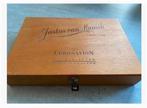 1 x houten sigarendoos Justin van Maurik, Verzamelen, Tabaksdoos of Verpakking, Ophalen of Verzenden, X, X
