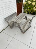 Kinder picknicktafel GRATIS, Ophalen, Zo goed als nieuw, Rechthoekig, Hout