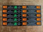 Brievenbusstickers: ja/nee stickers, nee/nee stickers, Ophalen of Verzenden, Nieuw, Overige typen