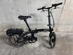 Beixo Crosstown zwart mat elektrische vouwfiets, Fietsen en Brommers, Fietsen | Vouwfietsen, Ophalen, 16 tot 18 inch, Versnellingen
