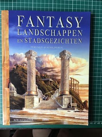 Fantasy landschappen en stadsgezichten, Rob Alexander beschikbaar voor biedingen