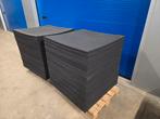 Rubber tegels fitness vloer 100x100cm 2cm 99 stuks, Sport en Fitness, Fitnessmaterialen, Ophalen, Fitnessmat