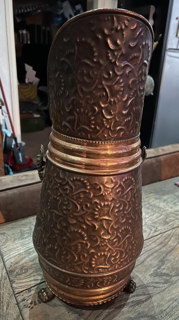 koper messing unieke kolenkit voor divers gebruik, Antiek en Kunst, Antiek | Koper en Brons, Koper, Ophalen of Verzenden