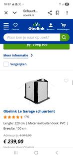 Obelink Le Garage Schuurtent - Perfecte Staat!, Ophalen of Verzenden, Zo goed als nieuw
