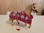Schleich paard met deken en schaartje., Ophalen, Zo goed als nieuw