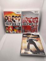 Sing it pop hits, high school en dj rapstar wii games, Spelcomputers en Games, Games | Nintendo Wii, Muziek, 1 speler, Ophalen of Verzenden