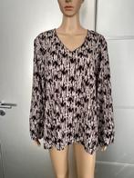 i82 Nieuw: Punto Roma maat 44=L lange blouse top beige/grijs, Punto Roma, Beige, Maat 42/44 (L), Nieuw