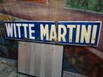 Emaillebord WITTE MARTINI  origineel belgië 1954, Ophalen, Reclamebord, Gebruikt, Info@martini.it