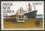 Schip uit Papoea-Nieuw-Guinea, No.462 XXX. ADV. no.60 V., Postzegels en Munten, Overige thema's, Verzenden, Postfris