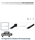 Fox rage warrior deadbait 2 stuks 3,25 lbs, Watersport en Boten, Hengelsport | Roofvissen, Ophalen, Zo goed als nieuw, Werphengel
