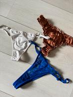 3 slipjes, Kleding | Dames, Ondergoed en Lingerie, Verzenden, Zwart, BH