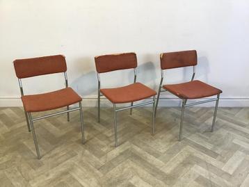 Martin Visser SE07 stoelen x3 (opknappers) beschikbaar voor biedingen