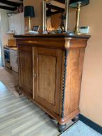 Biedermeier kast halfhoog, Ophalen