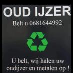 U belt,wij halen uw oudijzer metalen op !, Computers en Software, Ophalen of Verzenden, Zo goed als nieuw