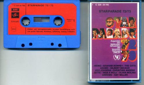 Starparade 72 / 73 12 nrs cassette 1972 ZGAN, Cd's en Dvd's, Cassettebandjes, Zo goed als nieuw, Origineel, Verzamelalbums, 1 bandje