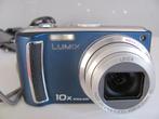 panasonic dmc-tz5 lumix digitale (blauwe)camera, 9 Megapixel, Compact, Ophalen of Verzenden, Zo goed als nieuw
