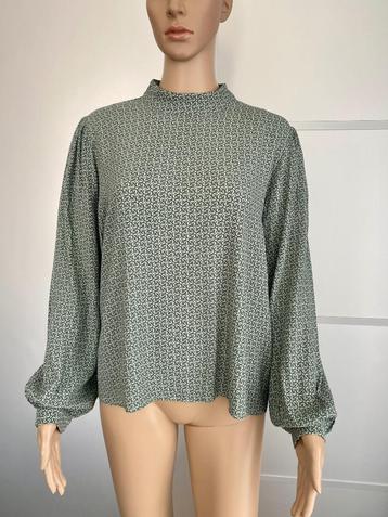 G401 Gestuz mt. 36=S blouse top mint-groen beschikbaar voor biedingen