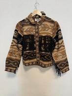 Short Fringe Jacket Nomad Brown, Ibzmode, Bruin, Nieuw, Ophalen of Verzenden