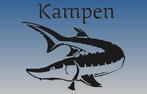 Kampersteur Sticker gebogen met tekst Zwart, Ophalen of Verzenden
