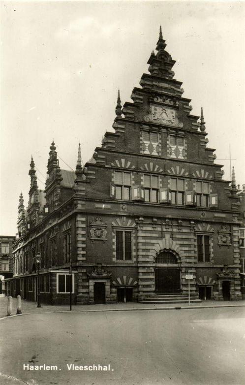 Haarlem. Vleeschhal. - niet gelopen, Verzamelen, Ansichtkaarten | Nederland, Ongelopen, Noord-Holland, 1920 tot 1940, Ophalen of Verzenden