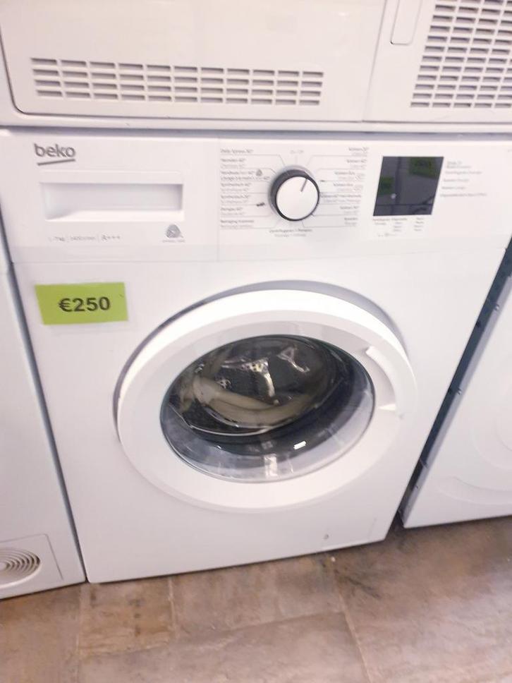Wasmachine beko 7KG️️️️✅️ ️A+++ 1400TPM INC GARANTIE, Witgoed en Apparatuur, Wasmachines, Zo goed als nieuw, Voorlader, 6 tot 8 kg