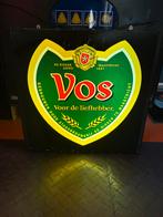 Dubbelzijdige Vos bier lichtbak of lichtreclame, Verzenden, Zo goed als nieuw, Lichtbak of (neon) lamp