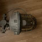 Industriële Zeos Gasdichte Lamp - Jaren '40-'50, Ophalen, Gebruikt, 50 tot 75 cm, Glas