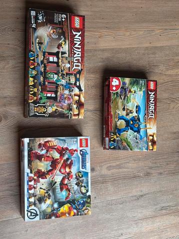 Diverse ninjago lego sets beschikbaar voor biedingen
