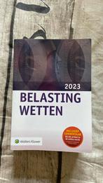 Belastingwetten boek 2023, Boeken, Nieuw, Ophalen of Verzenden, Wolters Kluwer, Economie en Marketing